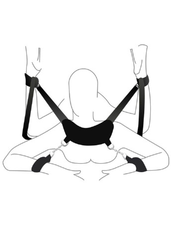 Набор для фиксации BDSM Bondage Fetish Girl Simple Art of Sex (255340290)