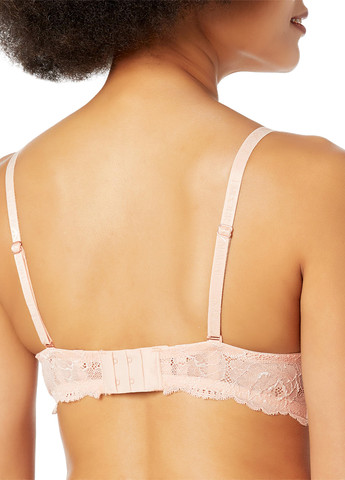 Бежевий бюстгальтер Emporio Armani з кісточками поліамід
