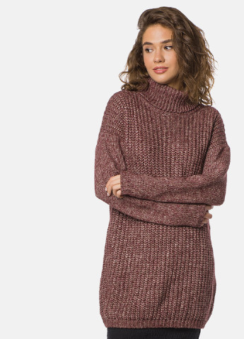 Темно-коричневый зимний свитер MR 520
