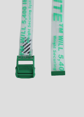 Светло-серый текстильный ремень Off-White (228291389)