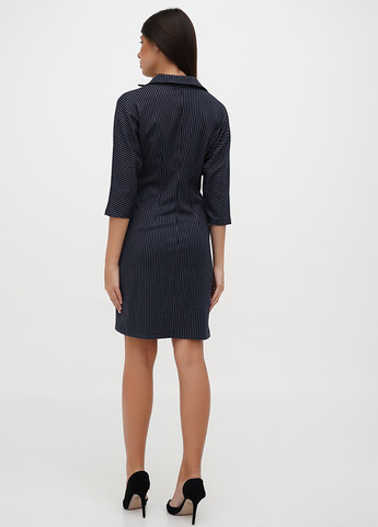 Світло-синя кежуал сукня Sassofono однотонна