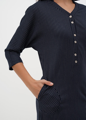 Світло-синя кежуал сукня Sassofono однотонна