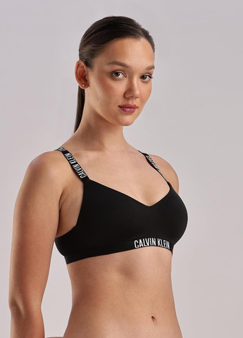 Чорний демісезонний комплект (бюстгальтер, трусики) Calvin Klein