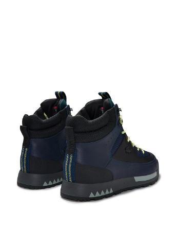 Темно-синие осенние ботинки Lacoste