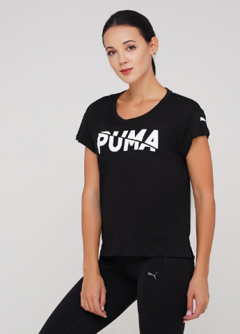 Чорна літня футболка Puma