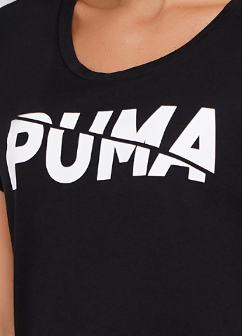 Чорна літня футболка Puma