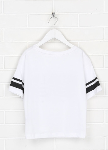 Чорно-біла літня футболка C&A