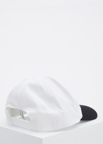 Шляпа DeFacto бейсболка белая кэжуал хлопок
