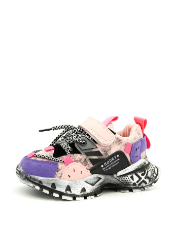 Розово-лиловые демисезонные кроссовки Kimbo