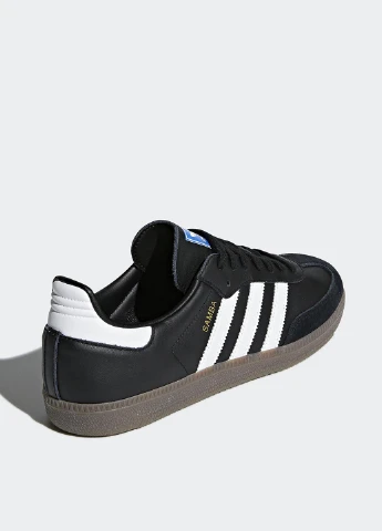 Черные демисезонные кроссовки adidas Samba