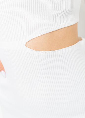 Білий кежуал сукня футляр Ager однотонна