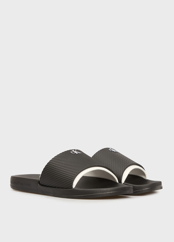 Черные кэжуал шлепанцы Calvin Klein Jeans