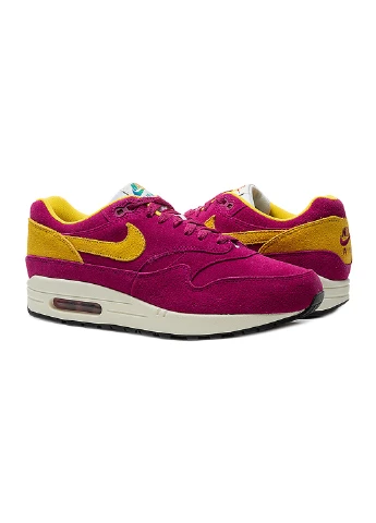 Розовые демисезонные кроссовки air max 1 premium Nike