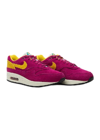 Розовые демисезонные кроссовки air max 1 premium Nike
