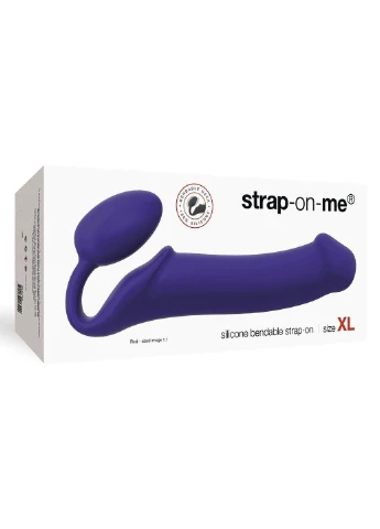 Безремневий страпон Violet XL, повністю регульований, діаметр 4,5см Strap-On-Me (254152269)