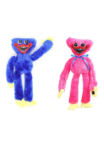 Набор мягких игрушек обнимашки Хаги Ваги и Киси Миси монстр из плюша 40 см с липучками на лапках Huggу-Wuggу (61463-Нов) Unbranded (253520864)