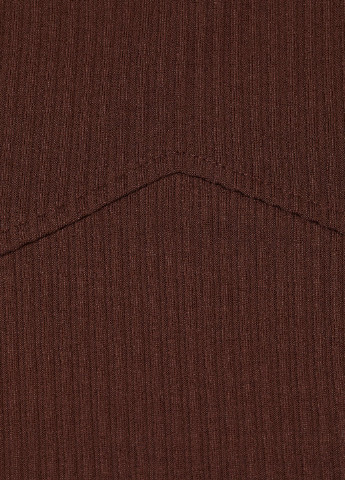 Темно-коричнева кежуал платье H&M однотонна
