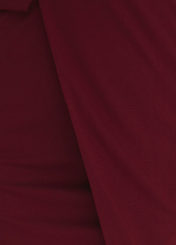 Бордовое кэжуал платье Emporio Armani однотонное