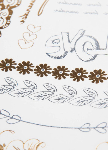 Наклейка, 21х14 см Stradivarius (308072725)