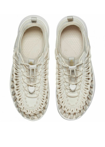 Бежевые босоножки Keen фастекс плетение