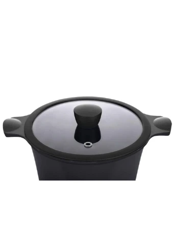 Каструля Zitrone black з кришкою 5,8 л (RG-2108-24/2 BL) Ringel (251336607)