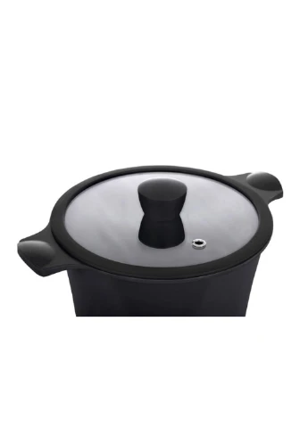 Каструля Zitrone black з кришкою 5,8 л (RG-2108-24/2 BL) Ringel (251336607)