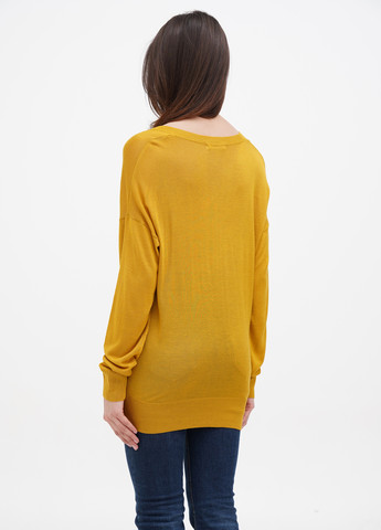 Гірчичний демісезонний пуловер пуловер Calliope