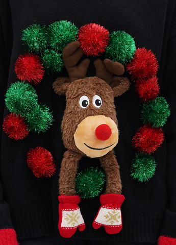 Чорний демісезонний джемпер джемпер No Brand