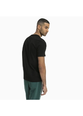 Черная футболка essentials tee Puma