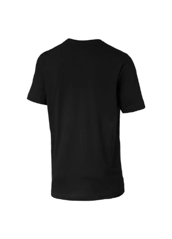 Черная футболка essentials tee Puma