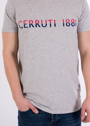 Сіра футболка Cerruti 1881