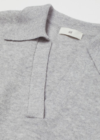 Серый зимний пуловер пуловер H&M