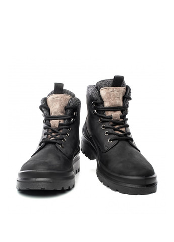 Черные зимние ботинки Manul