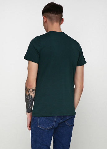 Темно-зелена літня футболка Shik