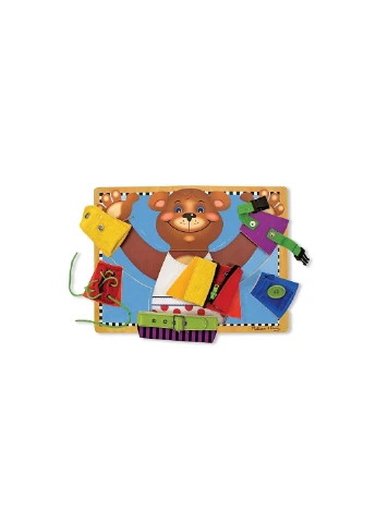 Розвиваюча іграшка Дошка - застібки (MD3784) Melissa&Doug (254068555)