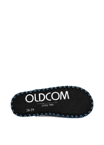 Синие тапочки Oldcom