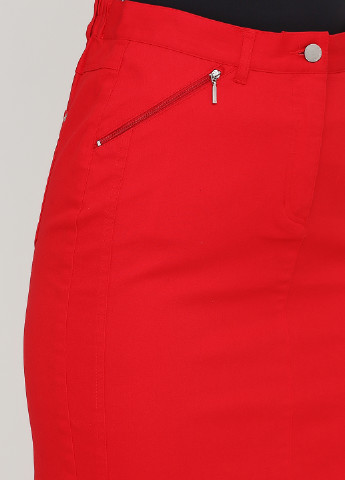 Красная кэжуал однотонная юбка Signature карандаш