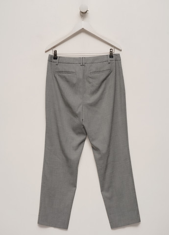 Серые кэжуал демисезонные прямые брюки Talbots