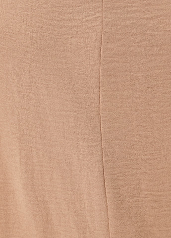 Комбинезон KOTON комбинезон-шорты однотонный бежевый кэжуал полиэстер