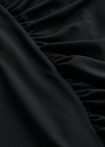 Чорна кежуал сукня сукня-водолазка H&M однотонна