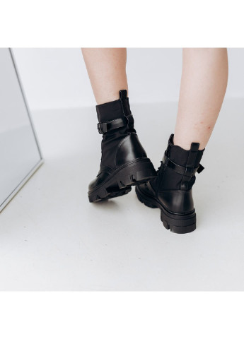 Осенние ботинки женские aeris 3289 40 25,5 см черный Fashion из искусственной кожи
