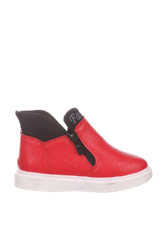 Красные кэжуал осенние ботинки Fashion
