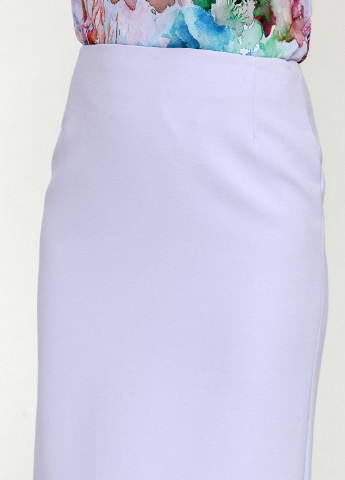 Сиреневая кэжуал однотонная юбка Stefanie L карандаш