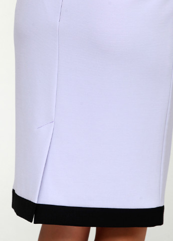 Сиреневая кэжуал однотонная юбка Stefanie L карандаш