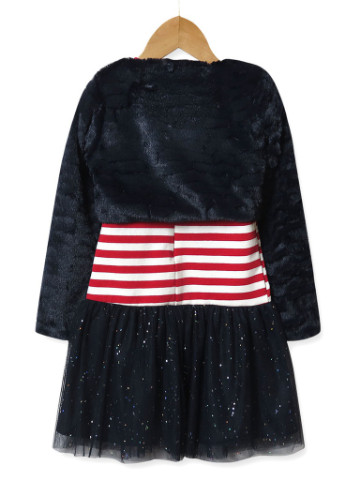 Синій демісезонний комплект для дівчинки 2 в 1 all need you is love, синій Baby Rose 51783