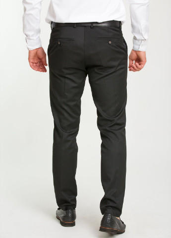 Черные классические демисезонные классические брюки Trend Collection
