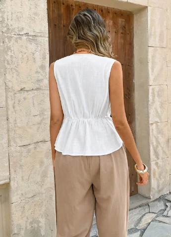 Белая блуза SHEIN
