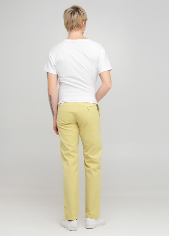 Желтые кэжуал демисезонные чиносы брюки Dockers
