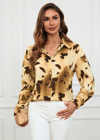 Комбінована блуза SHEIN