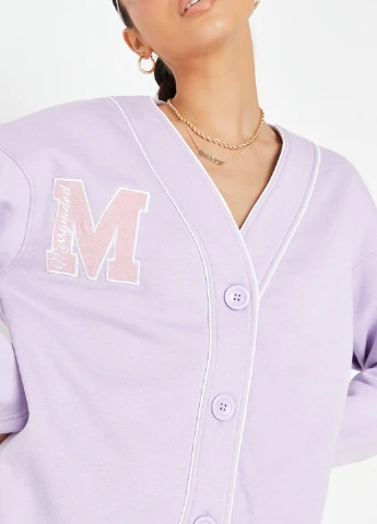 Бузкова кежуал сукня сукня светр Missguided з логотипом